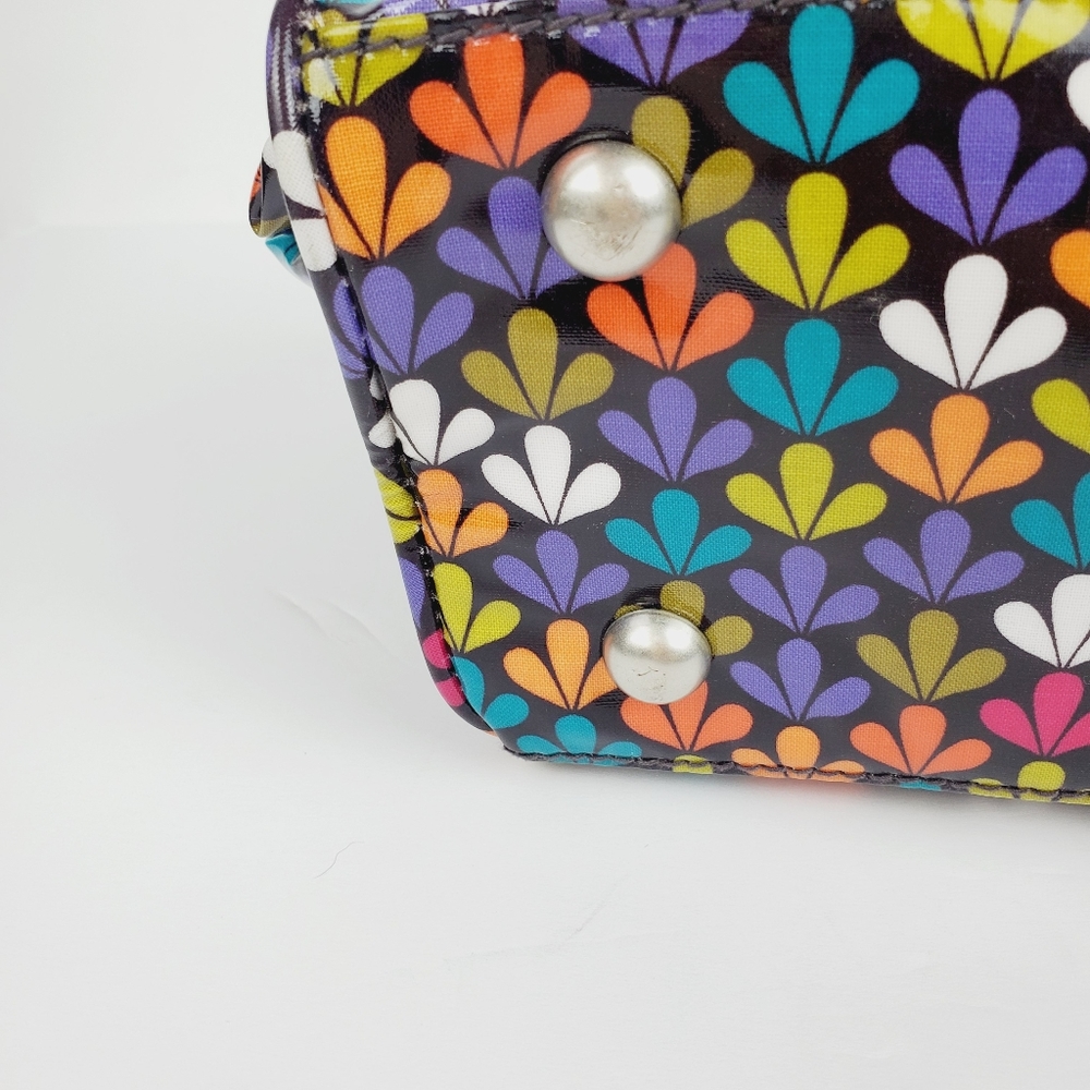 Kalencom Clover Buckle Laminated Bag NWOT - Picture 5 of 11